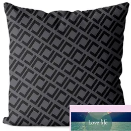 Designer Cushion Cashmere Decorative Pillow Case With Inner Luxury Brand Car Cushions Pillows Home Sofa Decor wholesale