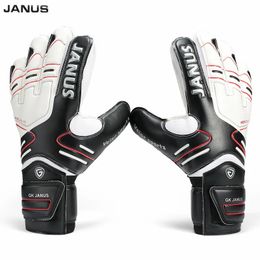 Sports Gloves Size 7-10 Professional Soccer Goalkeeper Gloves Black Goalie Football Gloves Luvas De Goleiro Man Training Latex Gloves S142 231124