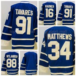 Cheap Hockey Jerseys Auston Matthews John Tavares Mitchell Marner William Nylander Morgan Rielly Blue Arenas Reverse Retro Heritage Alternate Reversible Black