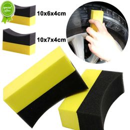 Car Cleaning Tool Wheel Tyre Washing Sponge Vehicle Tyre Wax Polishing Water Suction Sponge Brushes Car Accessories Wholesale