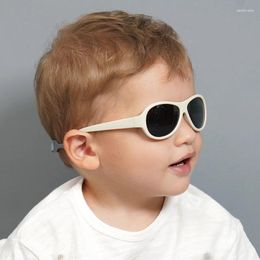 Детские поляризационные силиконовые модные солнцезащитные очки для девочек и мальчиков, мягкие уличные солнцезащитные солнцезащитные очки для детей 0-3 лет, подарки