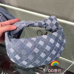 Handbag Jodie Bag Venetasbottegas Italy Family Denim Mini Handheld Dumpling Bun Tote Luxurys Bags