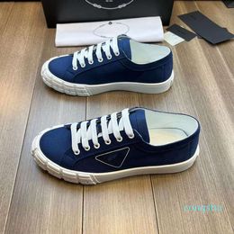 Fashion FLY BLOCK Men Casuals Shoes Running Sneakers Non-Slip Rubber Bottoms Italy Elastic Band Low Tops Canvas Designer Breathable Casual Athletic Shoes Box EU 38-
