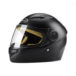 Motorcycle Helmets Winter Anti-fog Helmet For Men Women Full Face Motocross Motorbike Hat