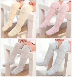 Kids Socks Summer style baby long sock mesh thin over knee high socks cotton blend breathable sock for newborns toddlers leg warmers infant