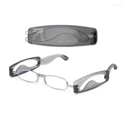 Sunglasses Unisex Necklace Portable Foldable Mini Reading Glasses