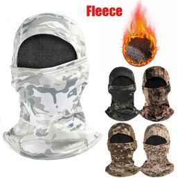 Fashion Face Masks Neck Gaiter Fleece Tactical Camouflage Balaclava Full Face Mask Winter Warm Windproof Cycling Hiking Skiing Scarf Hat Bandana Neck Gaiter 231123