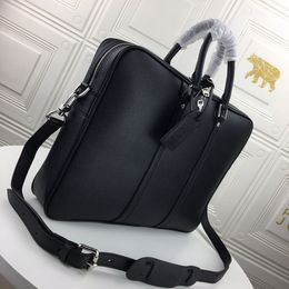 10AA Quality Wholesale price Women & Men's ALL black briefcase Bags Designer Luxurys Style handbag Classic Hobo Fashion bag Purses wallets tote Laptop bag 2023
