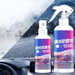 New 100/256ML Anti-fog Agent Hydrophobic Nano Coating Spray Anti Fogging for Car Windscreen Bathroom Glass Film Accessories