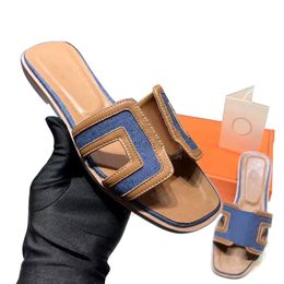 Designer slippers women slides luxury sandals casual beach shoes DESIGNERORIGINAL022
