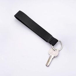 Keychains Keychain Wrist Band Solid Color Trend Key Holder Neoprene Keyring Strap Swimming Wristband