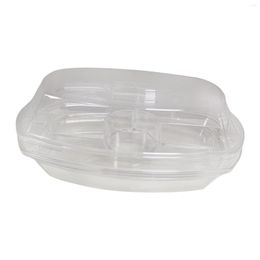 Bowls Multifunctional Chilled Serving Tray Clear Acrylic Ice Bowl Fruit For Candy Cakes Kitchen Breakfast
