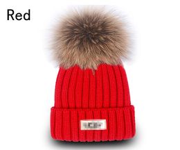 Fashion designer Women beanie Men beanie Knitted hat Fall/Winter warm hat Thickened hat Hairball knitted hat Fashion classic style S-3
