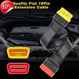 New Launch OBD Extension Cable for X431 V/V+/PRO/PRO3/Easydiag 3.0/Mdiag Main Connector16Pin Male To Female 36cm OBD2 Adapter Cable