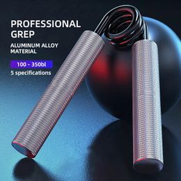 Hand Grips Grip Strength Trainer 100-300lbs 1PC Fitness Metal Hand Gripper Non-Slip Forearm Muscle Exerciser Hand Rehabilitation Exercising 231124