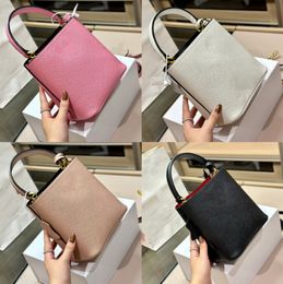 luxurys Bucket cross body shoulder designer for women hobo bags 10A high quality handbags Prado Bags Classic Letter Genuine Leather Bag Factory versatile