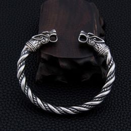 Bangle stainless steel Dragon Bracelet Jewellery Fashion Accessories Viking Bracelet Men Wristband Cuff Bracelets For Women Bangles 230422