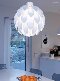 Pendant Lamps Nordic And Lanterns Simple Modern Designer Bedroom Study Living Room Lamp Personality Petal Fruit Chandelier