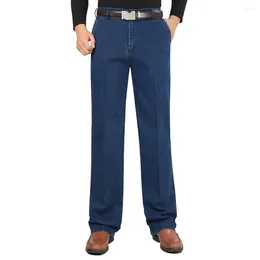 Men's Jeans 2023 Stretch Slim Fit Designer High Quality Classic Denim Pants Summer Baggy Men Fashion Elasticity WFY12