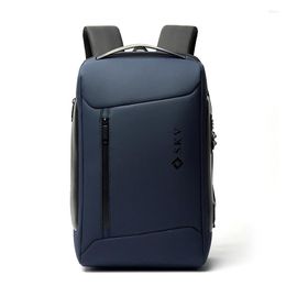 Backpack 2023 Men's Bags Multifunctional Waterproof Laptop Business Casual Suitable For College Travel