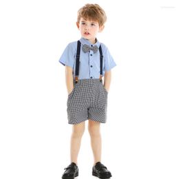 Clothing Sets Baby Boy Summer Clothes Set Fashion Wedding Party Kids Lovely 2023 Style Boys Infant T-shirt Pants