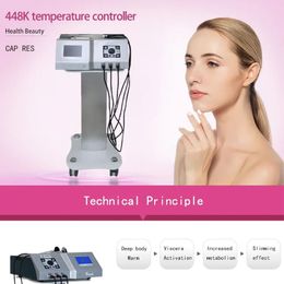 Beauty Product INDIBA 448khz CET RET Pain relief NDIBA Deep Cet Ret Technology RF Diathermy Therapy Fast Fat Removal Slimming Machine