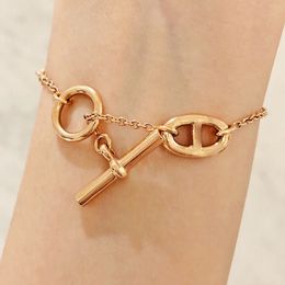 Farandole Bracelet H woman designer couple Gold plated T0P highest counter Advanced Materials European size fashion gift for girlfriend with box 014
