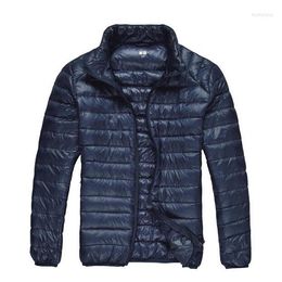 Men's Down 2023 Winter Duck Jacket Men Ultra Light Thermal Fashion Travel Pocketable Portable Thin Sports Coats Outerwear