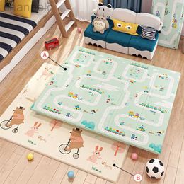 Baby Rugs Playmats Foldable Play Mat Xpe Kids Crawling Carpet Puzzle Educational Children Activity Rug Folding Blanket Floor Games Toys