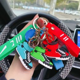 Designer Sneaker Keychain Creative Party Gift Cute Cartoon Key Ring 4 Colours Small Gift Pendant Anniversary Gift