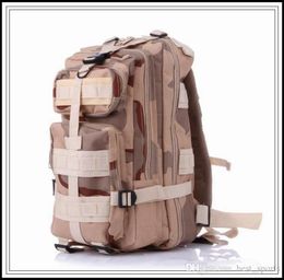 12 Colors 30L Hiking Camping Bag Military Tactical Trekking Rucksack Backpack Camouflage Molle Rucksacks Attack Outdoor Bags2996860