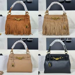 Designer Womens Teen Conti totes fashion Shoulder bags leather suede handbags tassels