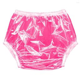 Women's Shorts Erotic Sexy Porn Gay Men Male Clear PVC Panties Adult Sissy See Through Lingerie Transpartent Underwear Female Fantasy7XL