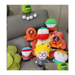 Movies Tv Plush Toy 15-18Cm South Park Toys Cartoon Doll Stan Kyle Kenny Cartman Pillow Peluche Children Birthday Gift Childrens Drop Dhmrl