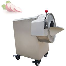 1.5KW Multi-function Vegetable Cutting Machine Automatic Vegetable Cutter Machine Commercial Electric Potato Slicer Shredder