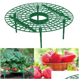 Planters Pots Plant Plastic Tools Stberry Planting Circle Support Frame Agricture Gardening Vines Garden Supplies Fruit Tray Cage Dho50