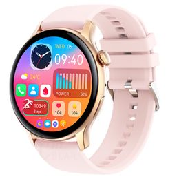 Nuovo NFC Smart Watch Bluetooth Call Smartwatch Women Men 1.43 