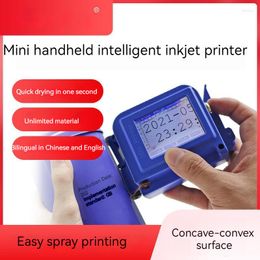 Mini Hand-held Inkjet Printer Small Portable Production Date Qr Code Intelligent 12.7mm Office Electronic