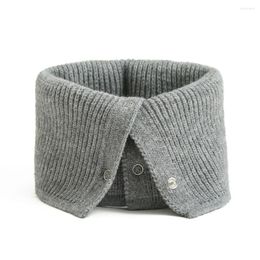 Scarves Fashion Lady Neck Snood Winter Warm Ring Scarf For Women Unisex Wraps Neckerchief Female Fur Solid Bufanda