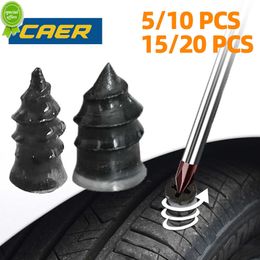 Vacuum Tyre Repair Nail Kit for Motorcycle Car Scooter Rubber Tubeless Tyre Repair Tool Set Glue Free Repair Tyre Film Nail