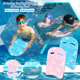 Life Vest Buoy Children's Swimming Board Floating Plate A Shape EVA Back Float Kickboard Outdoor Swimming Beginner Training Safety Accessories J230424