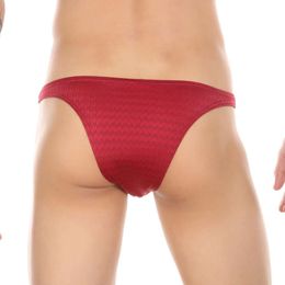 Men S Sexy Raised Pocket Panties Ultra Thin Sheer Lingerie Low Rise U Convex Seamless Briefs Breathable G String Bikini