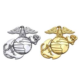SEMPER FI Adler Globus und Anker Auto Logo 3D Marines Corps Auto Chrom Emblem Abzeichen Aufkleber Aufkleber