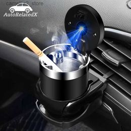 Car Ashtrays Car Ashtray Box Auto Portable Ashtray For Lada Granta Vesta Kalina Priora Niva Xray Largus Opel Astra H G J Zafira Q231125