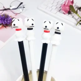 Pcs Creative Cute Cartoon Black And White Puppy Gel Pen Student Stationery Material Escolar Pens For School