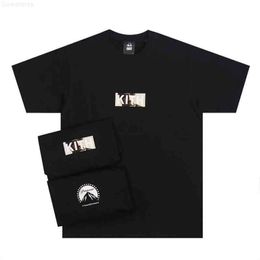 T-shirt maschile Frog Drift Fashion Brand Streetwear High Kith Nyc Og Wear Godfather Marlon Brando Stampa maglietta