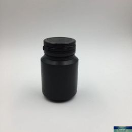 30 sets 100ml Black HDPE Bottles Capsules Container with Pull-Ring Caps Wholesale