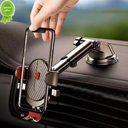 Sucker Car Phone Holder Mobile Smartphone Cellphone Bracket Tablet Vehicles Mount Stand GPS for IPhone 14 Xiaomi Huawei Samsung