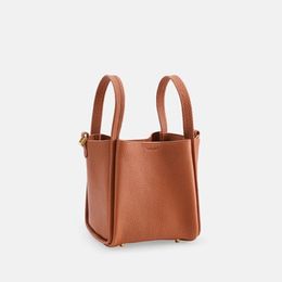 Evening Bucket bag Designer Luxury Fashion Women Songmont Medium Shopping basket Handbag Leather Shoulder Crossbody Bags song Purse87