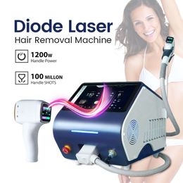 Diode laser hair removal machine TEC cooling system ICE painless hair reduction beauty clinic use all skin types